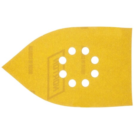 Norton Co DETAIL/PROFILE, Size: Iron Shape Sheets, Hook & Loop, 8 Vac Holes, Type: Coarse, GRIT: 80 076607-01146